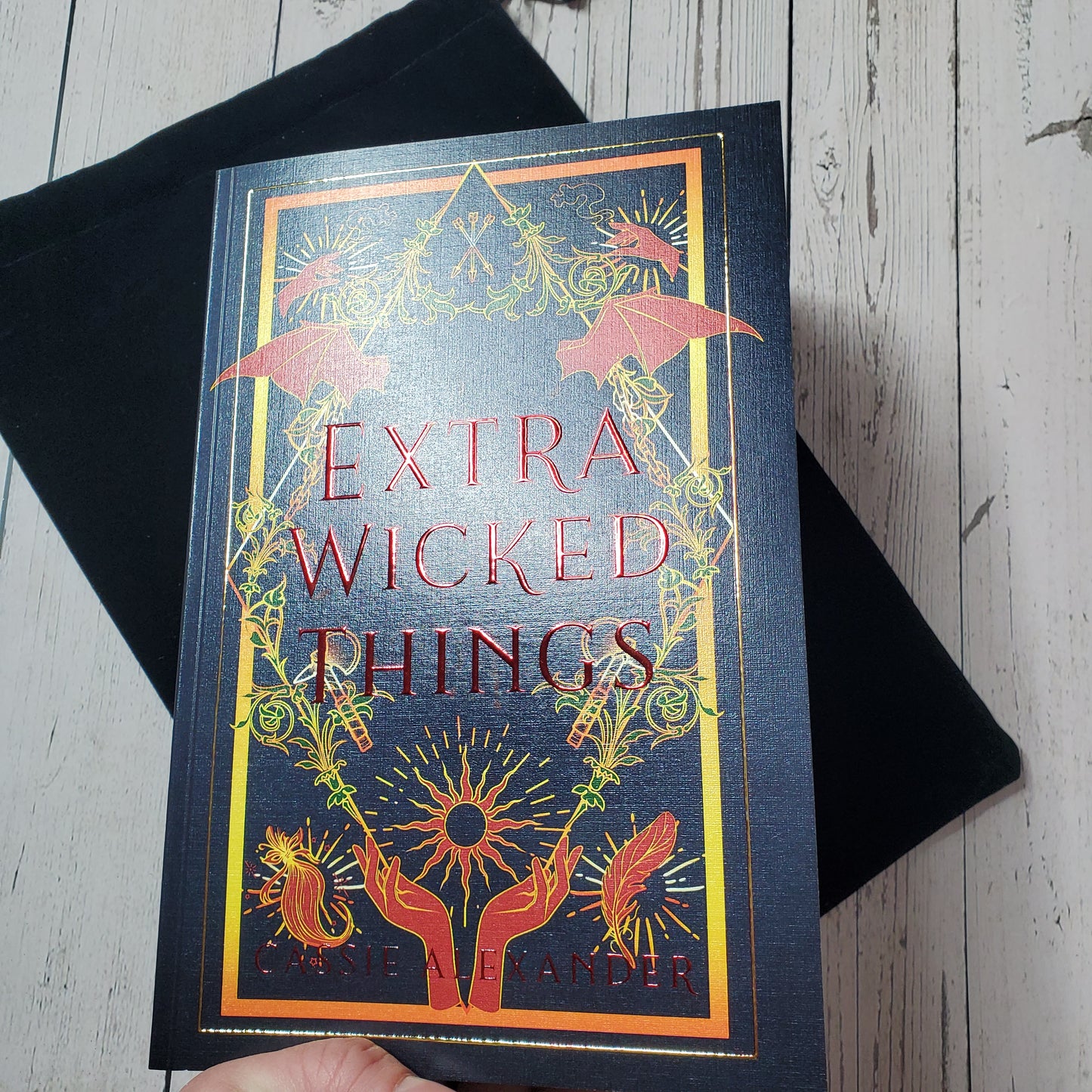 Extra Wicked Things Deluxe Version w/All Black Pages & 30 Illustrations