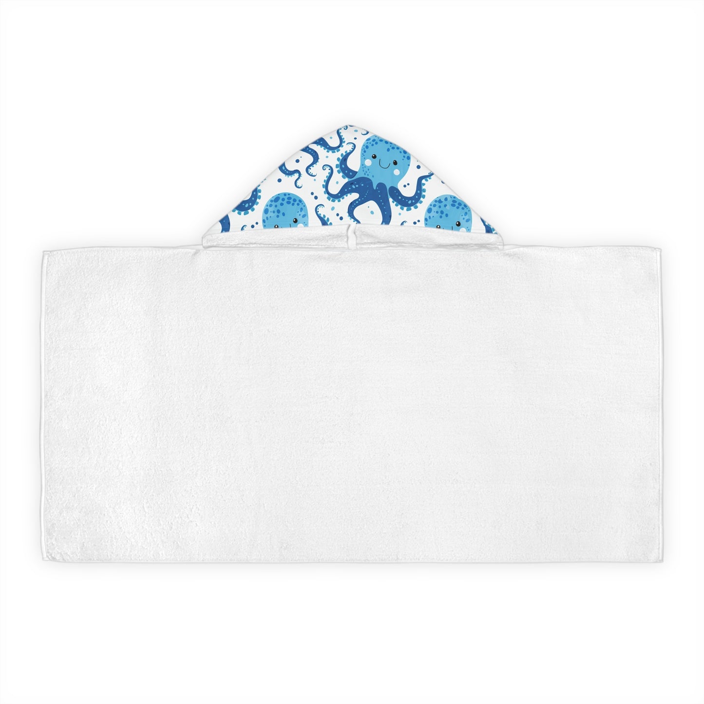 Happy Kraken Kid Towel with Hood