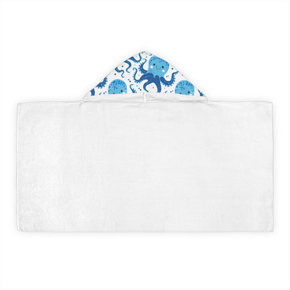 Happy Kraken Kid Towel with Hood