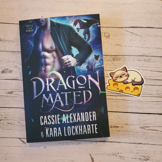 Cover image of paperback book by Cassie Alexander: Dragon Mated.
