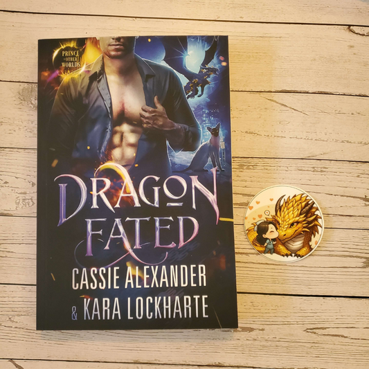 Cover image of paperback book by Cassie Alexander: Dragon Fated..