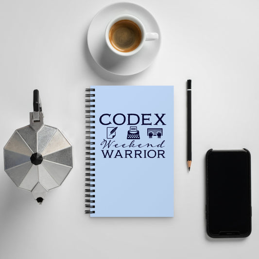 Codex Weekend Warrior Blue Spiral Tablet