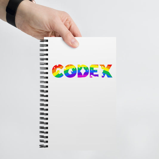 Codex Unicorn Rainbow Spiral Tablet
