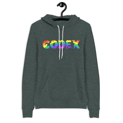 Unicorn Rainbow Codex Logo Unisex hoodie
