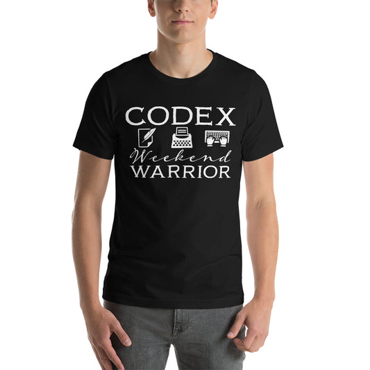 Weekend Warrior Codex Logo Short-sleeve unisex t-shirt